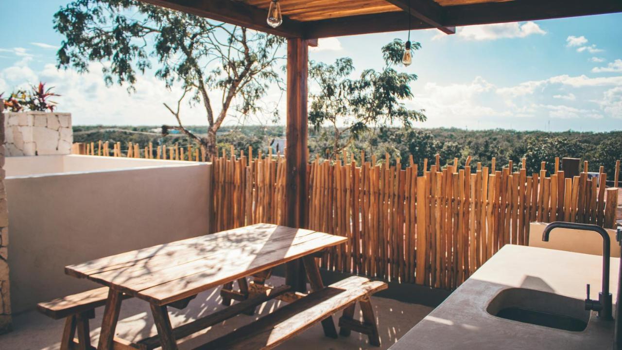 Vida Jungle Apart 1 With Special Fee To Access Hotel Bardo 图卢姆 外观 照片
